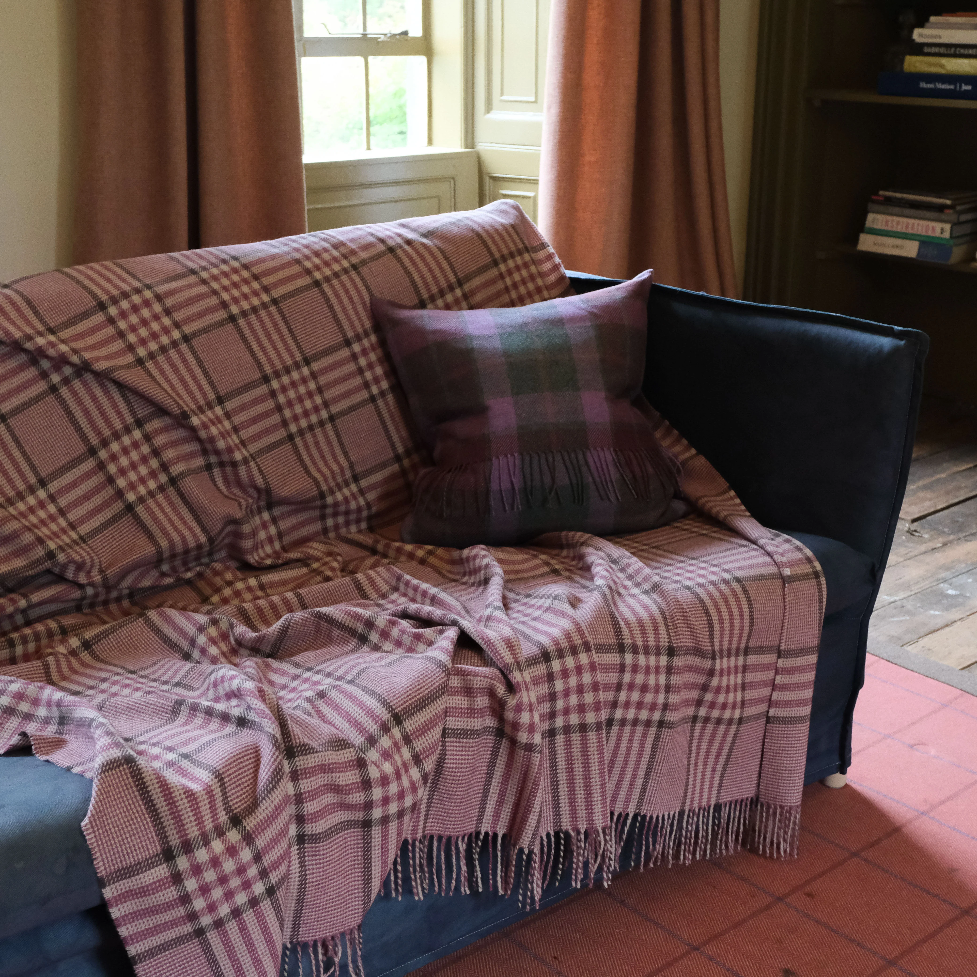 Archie Wool Cotton Throw - Image 2