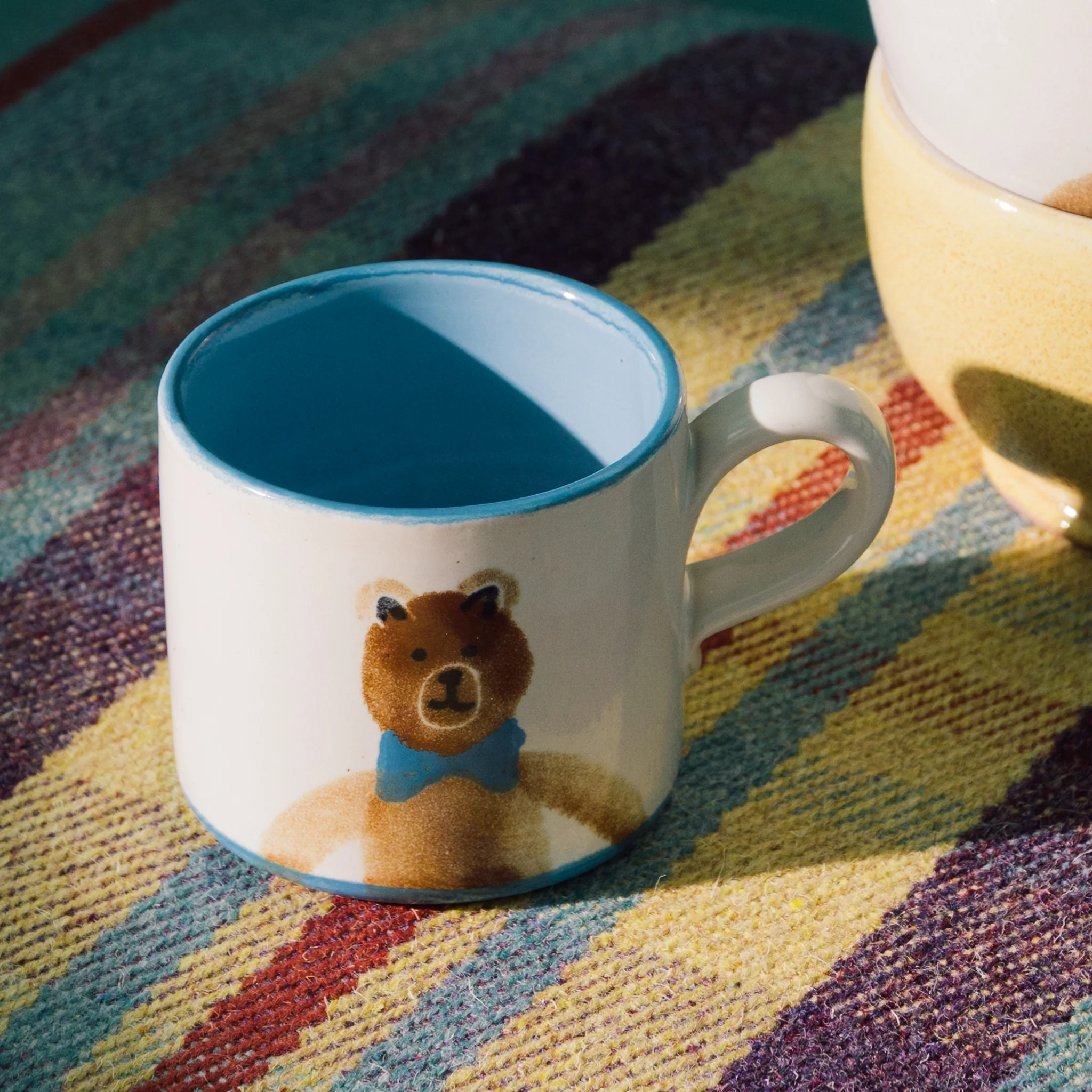 Blue Teddy Bear Small Mug - Image 2