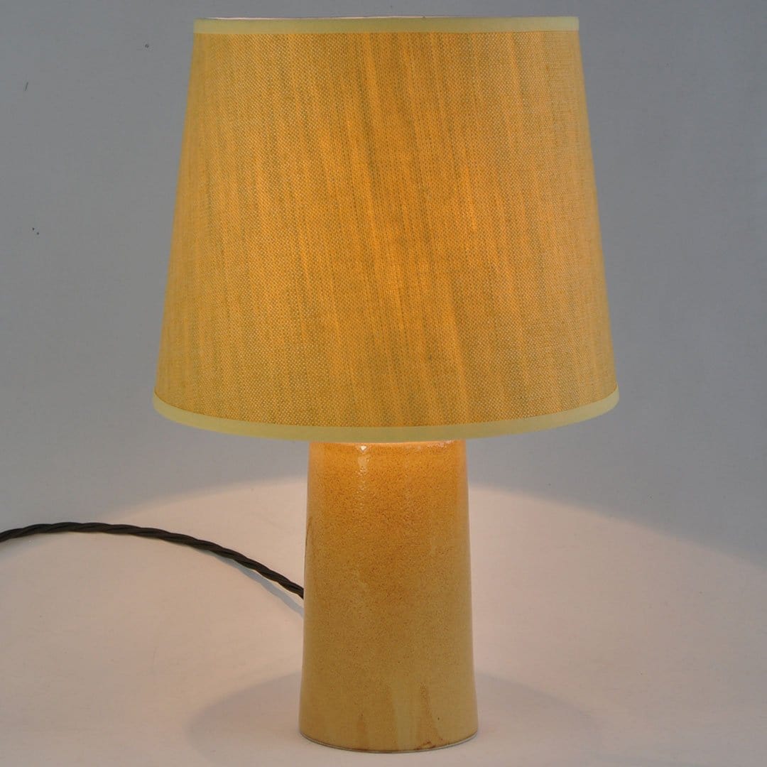 Canary Linen Small Tapered Lampshade - Image 3