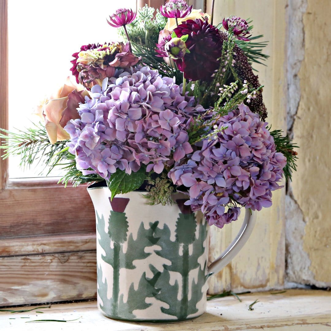 Cream Thistle Large Milk Jug - Image 2