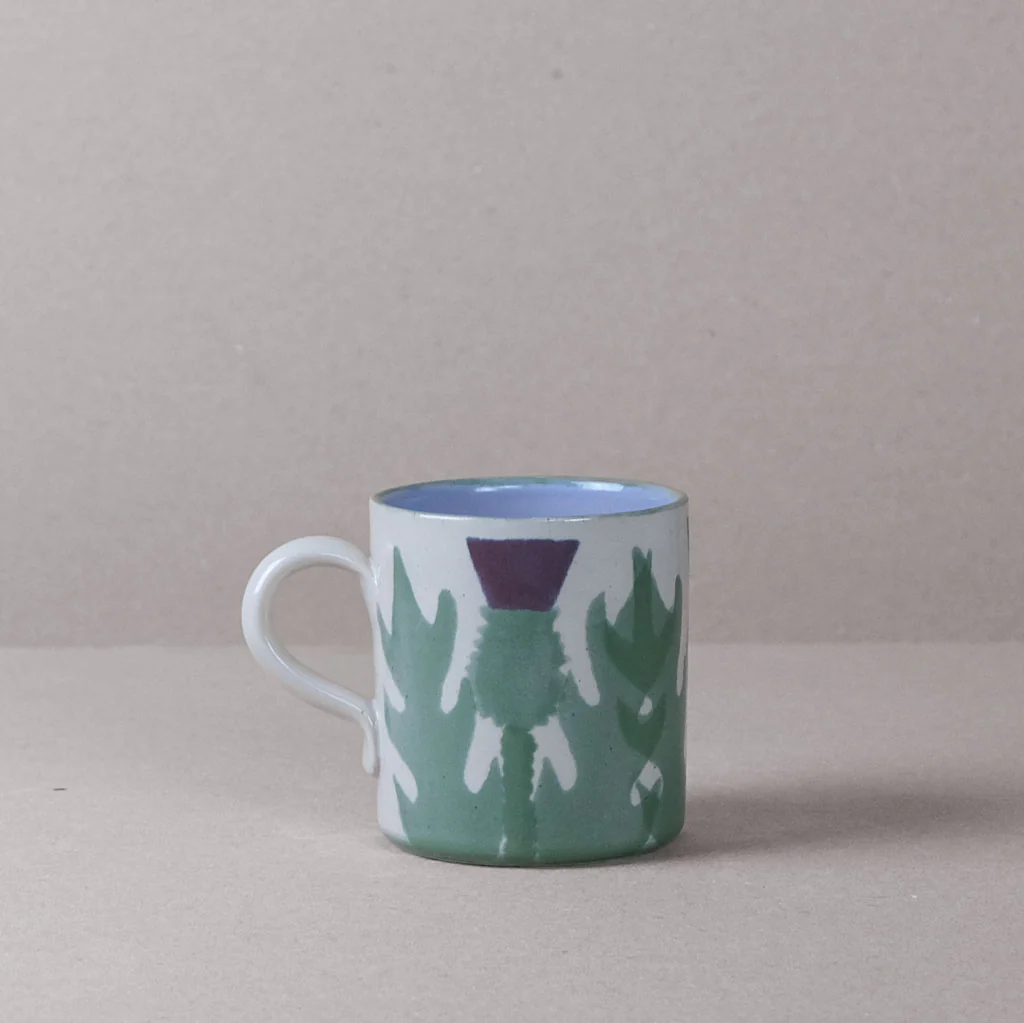 Cream Thistle Large Mug - Image 3