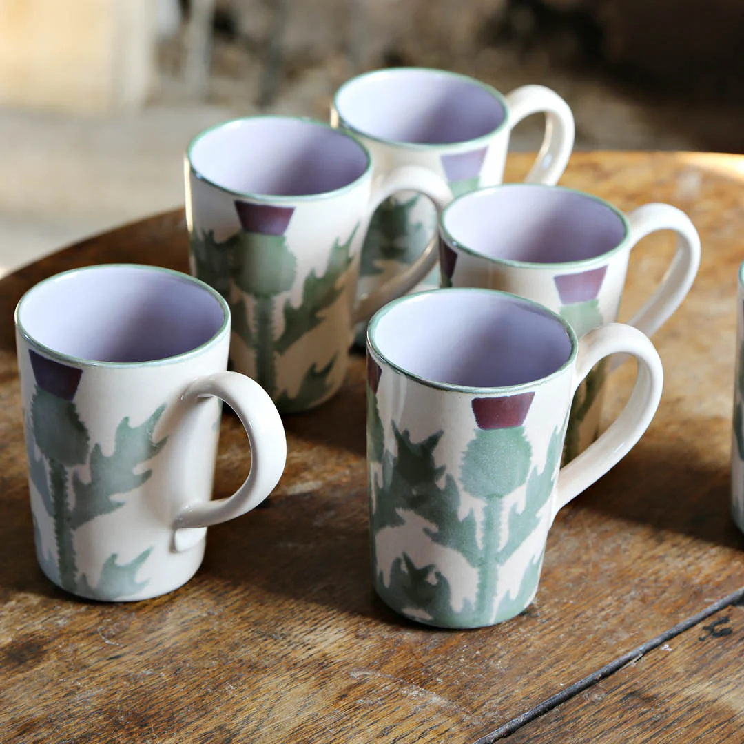 Cream Thistle Latte Mug - Image 2