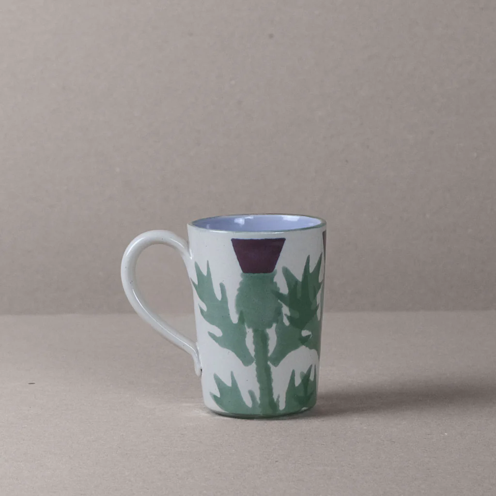 Cream Thistle Latte Mug - Image 5