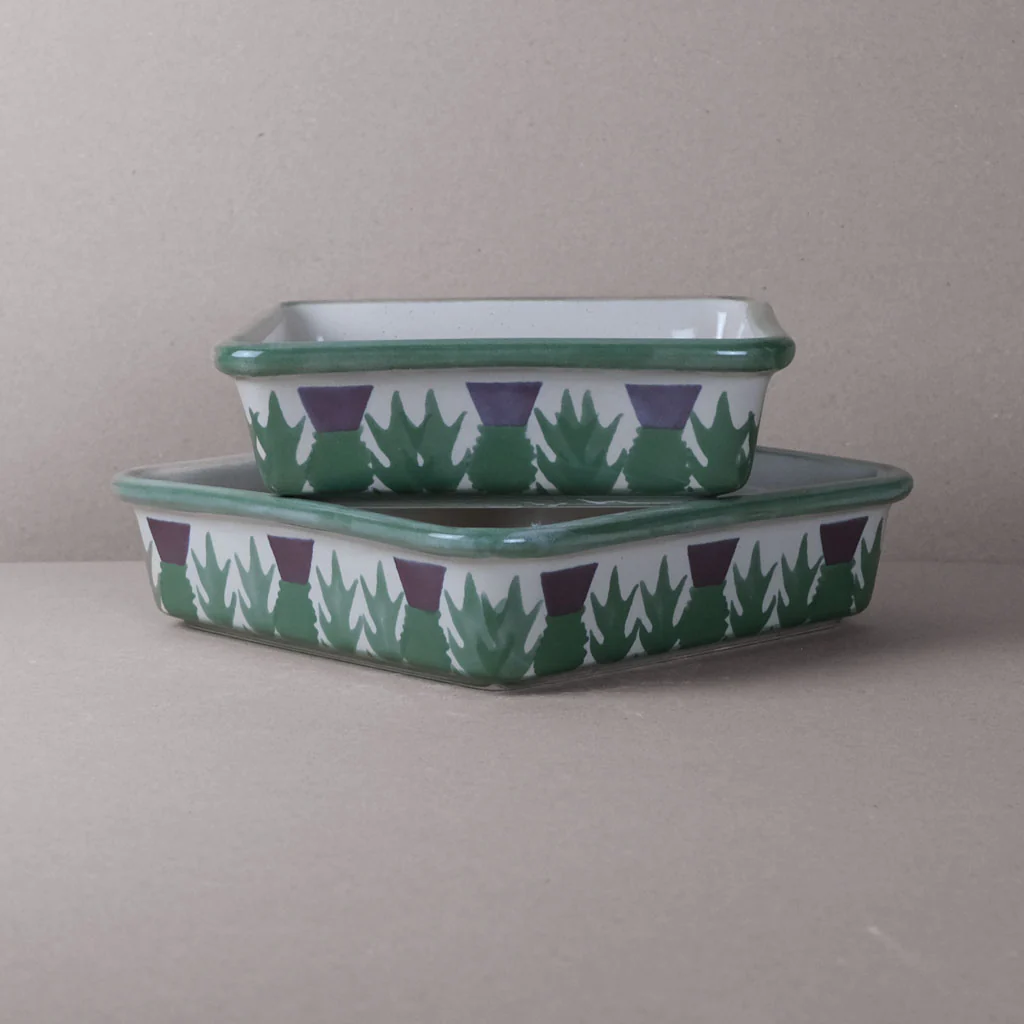 Cream Thistle Wee Baking Dish - Image 3