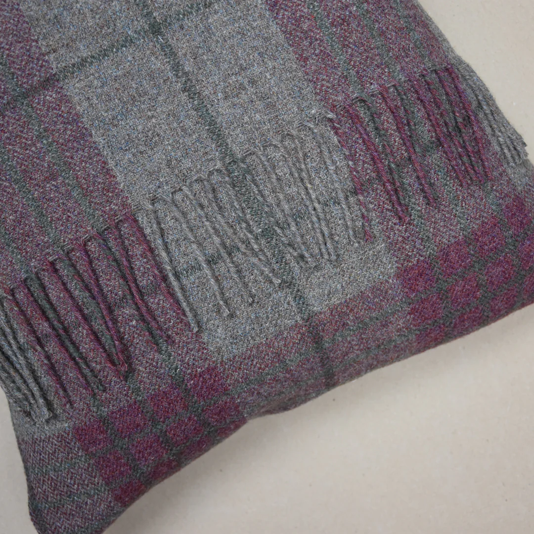 Duncan Chisholm Scottish Lambswool Throw Cushion Cover - Image 2