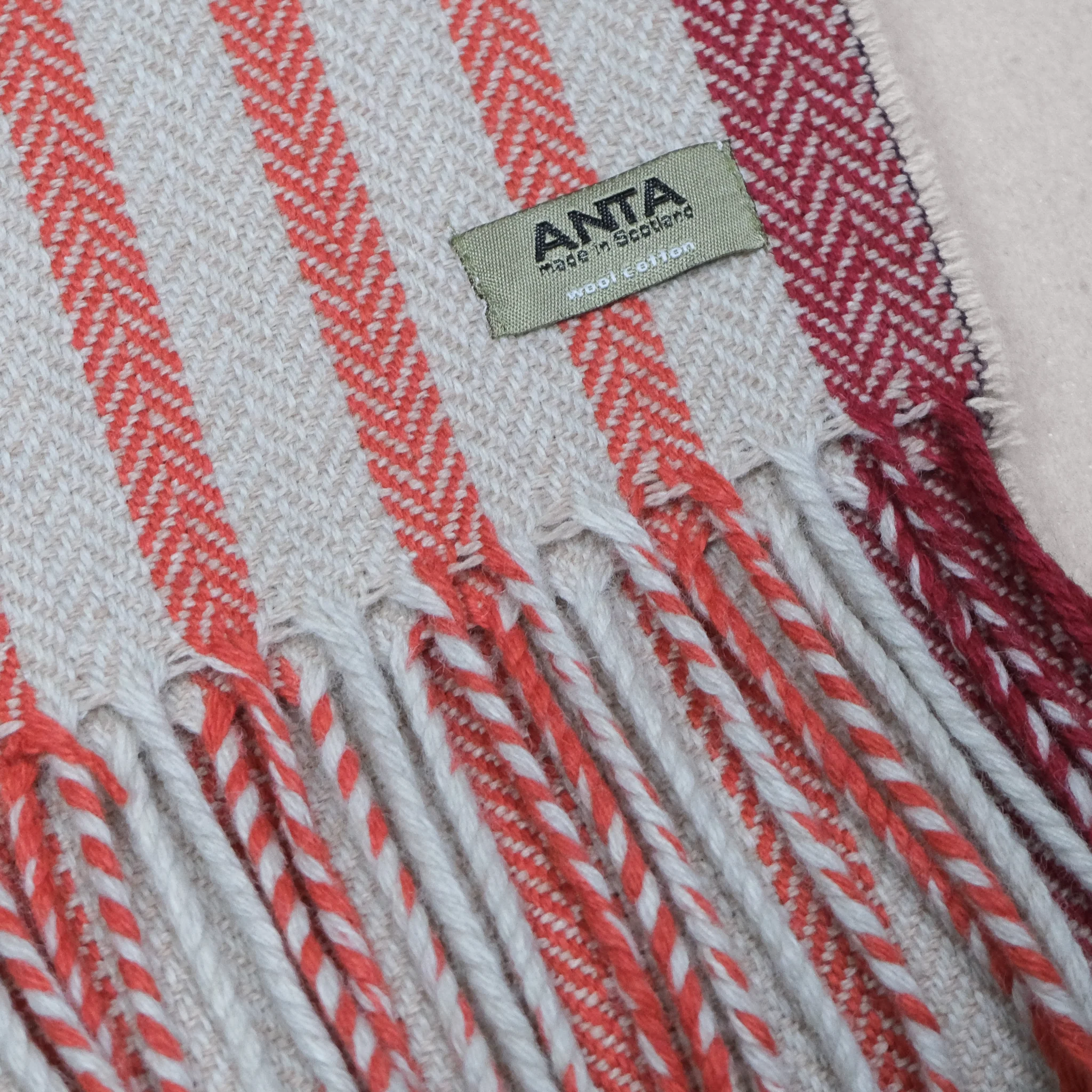 Fowlis Wool Cotton Scarf - Image 3