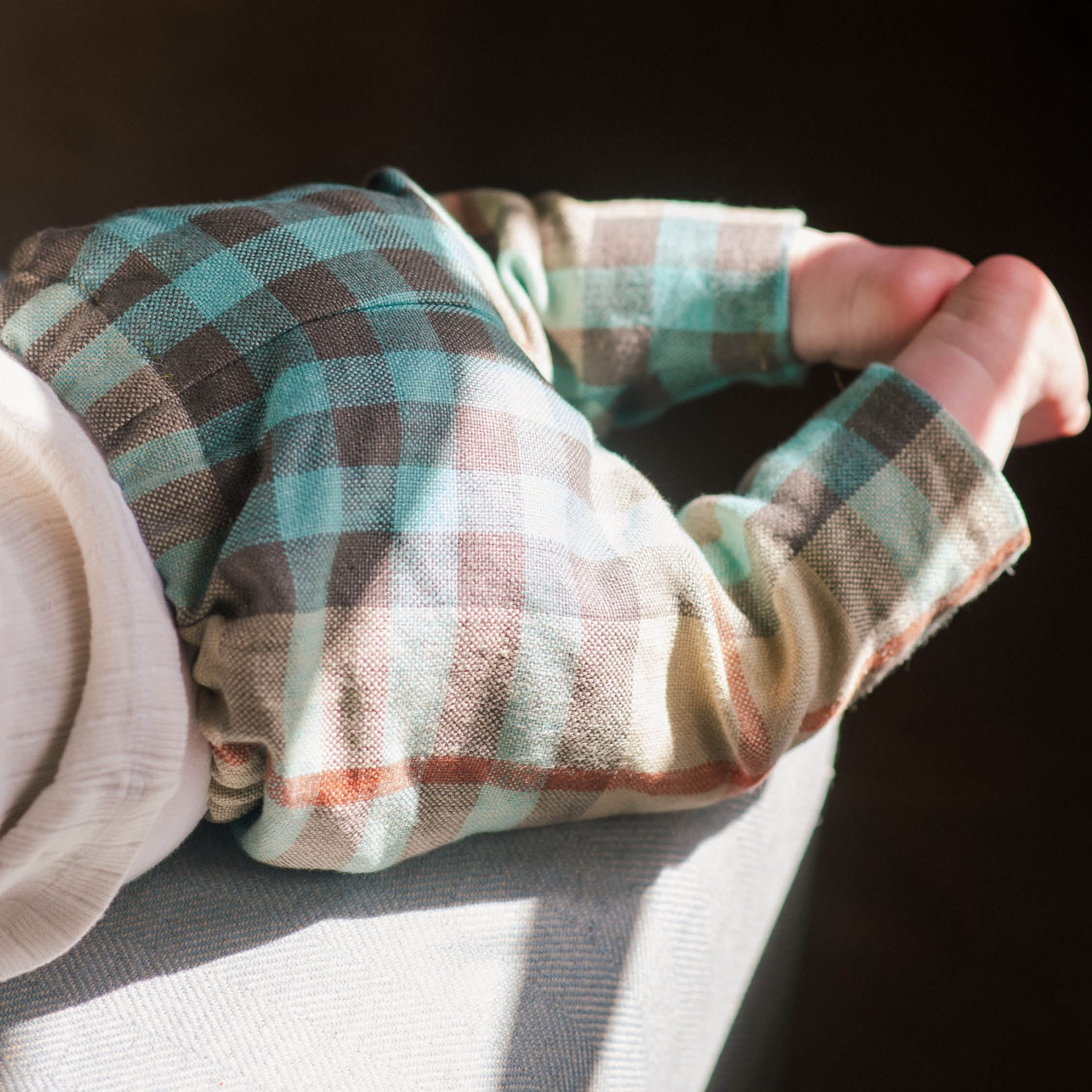 Frances Farquharson Linen Baby Trousers - Image 3