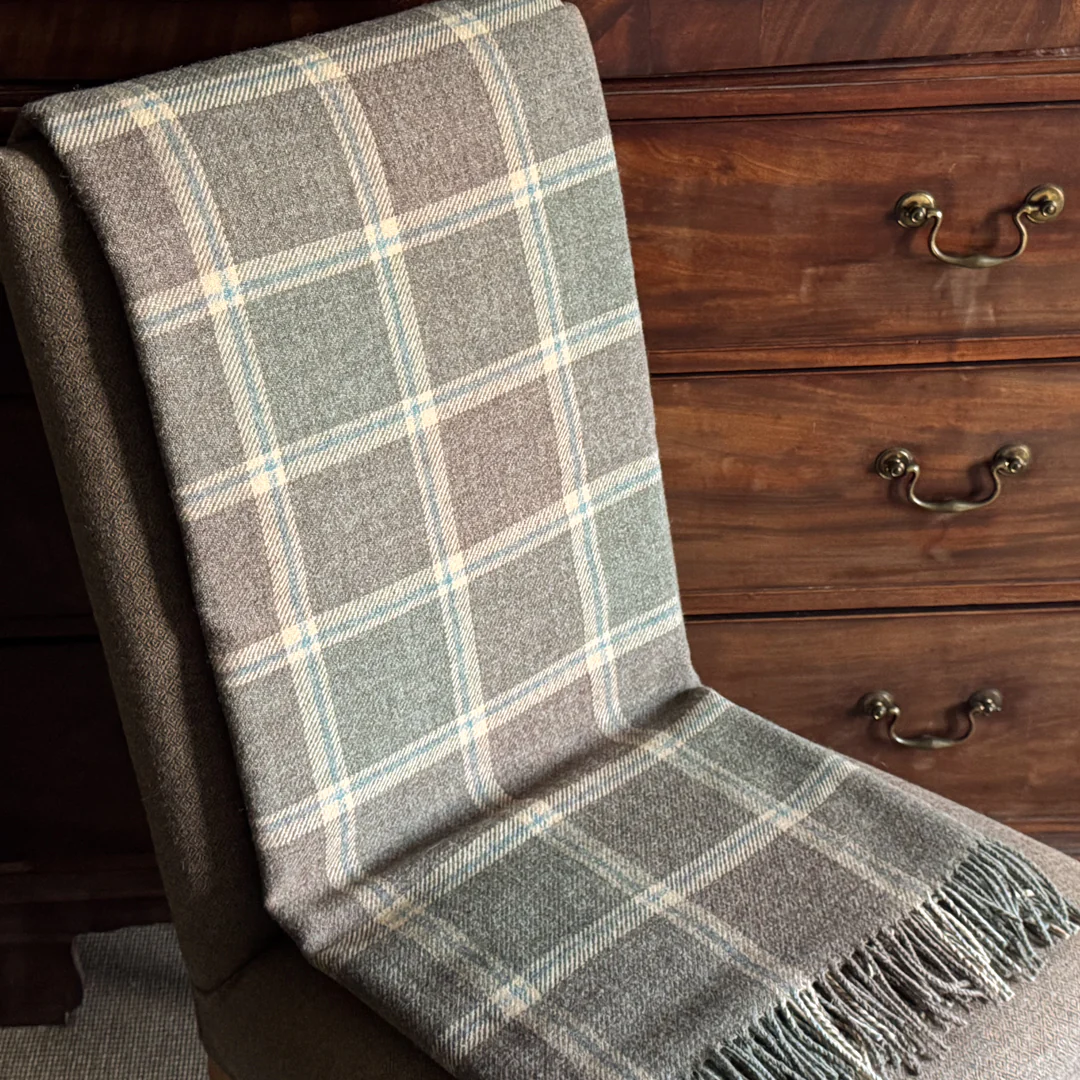 Gordon Brown Scottish Lambswool Throw - Image 2