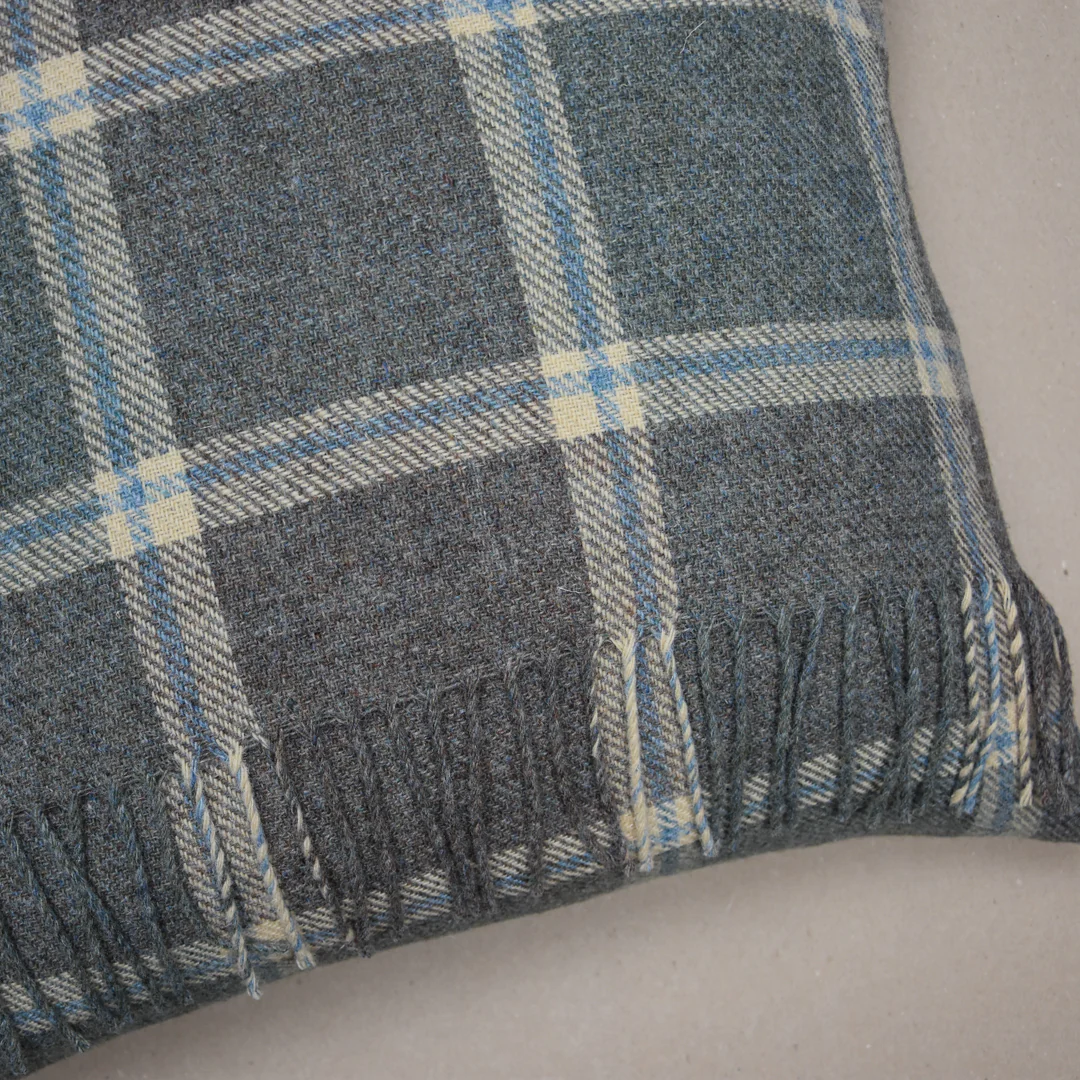 Gordon Brown Scottish Lambswool Throw Cushion Cover - Image 2