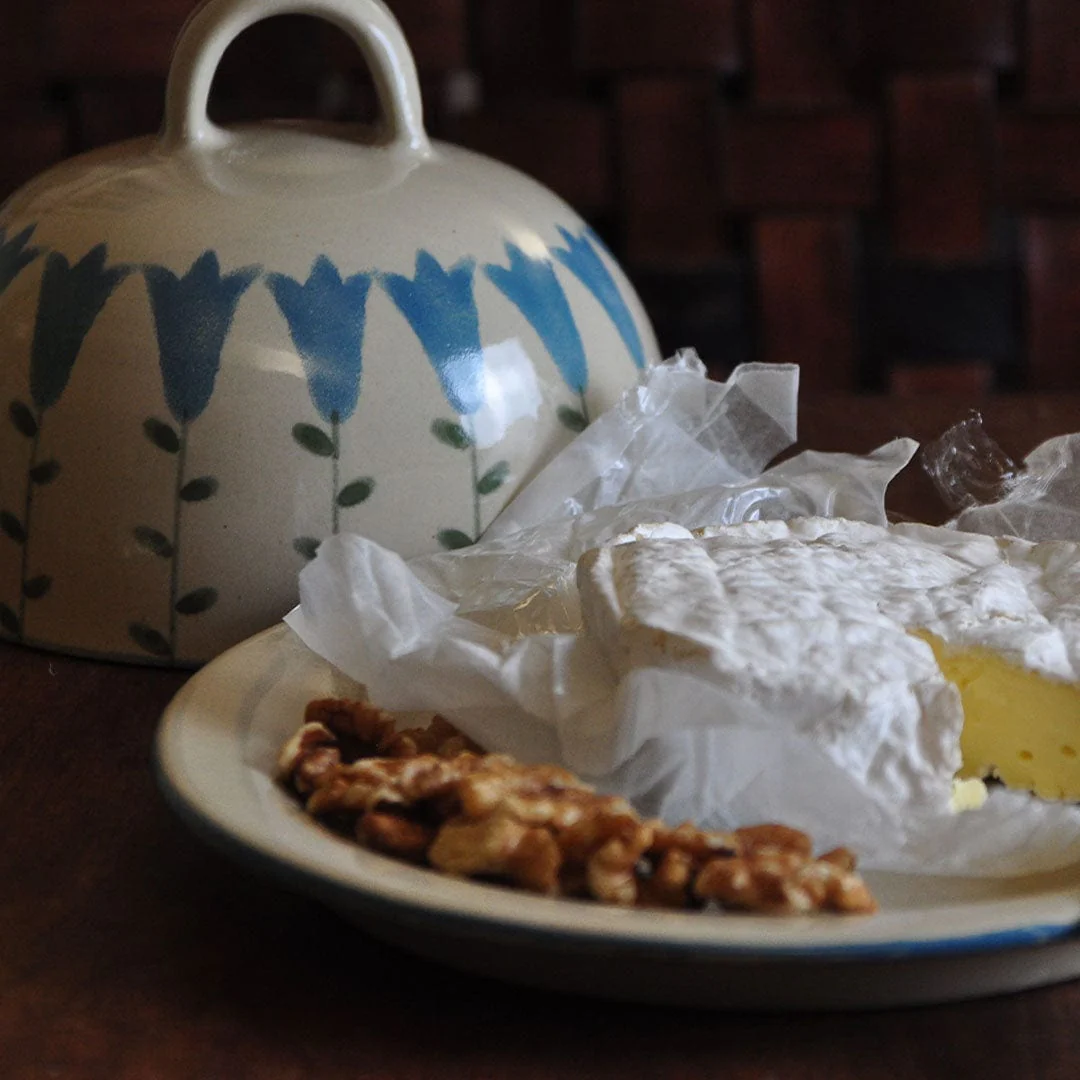 Harebell Cheese Dome and Plate - Image 2