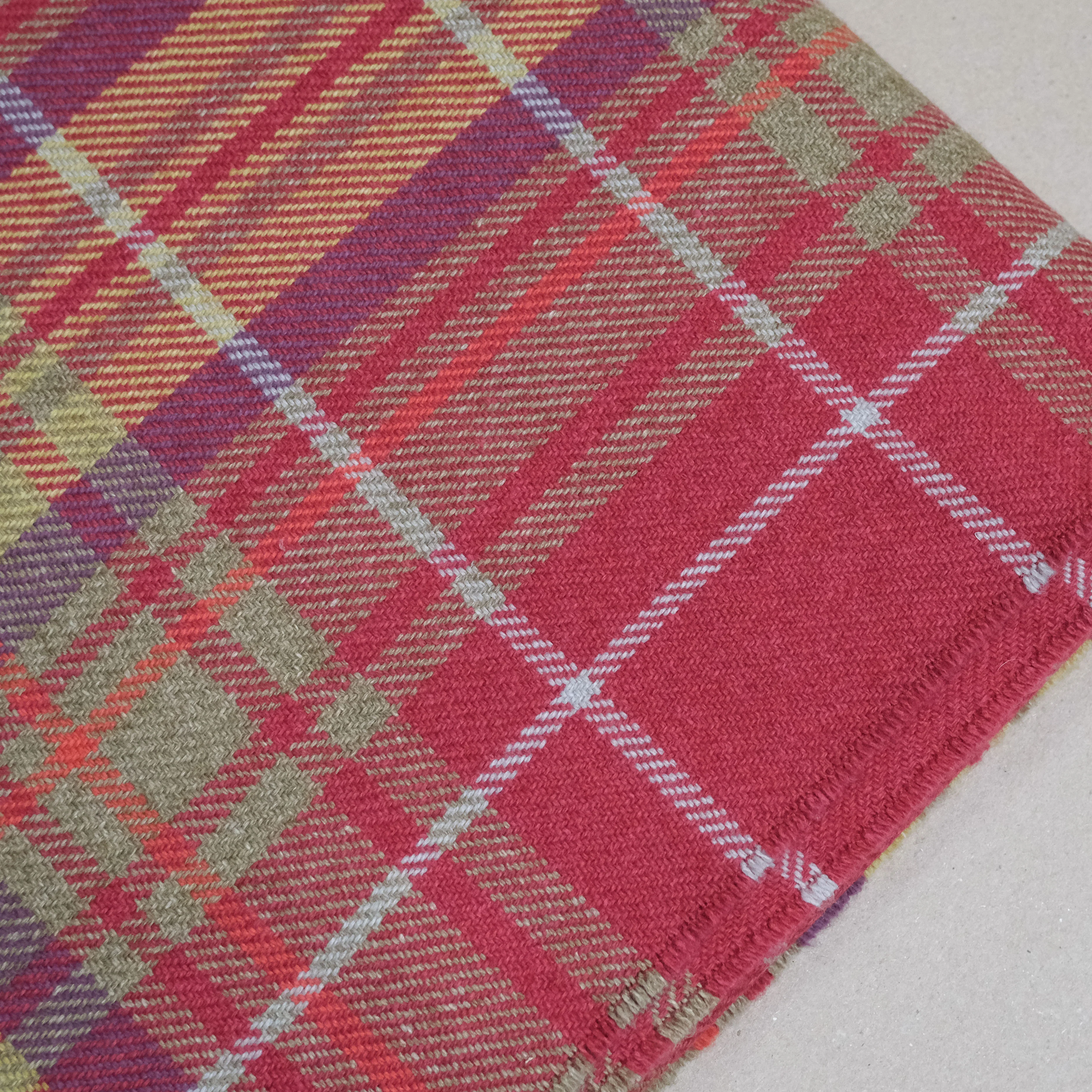Lachie Stewart Wool Cotton Throw - Image 3