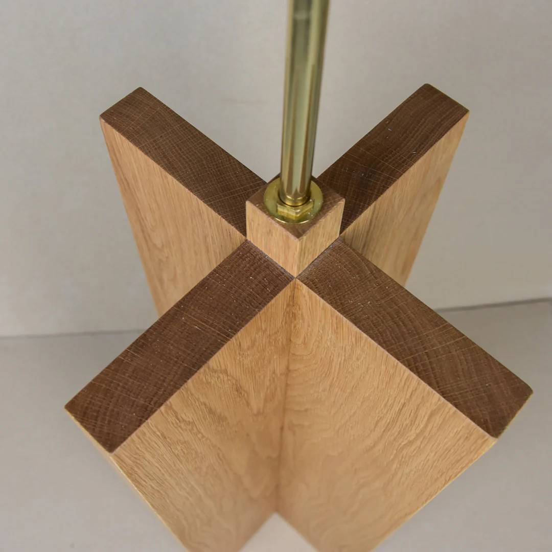 Large Oak Lamp - Image 5