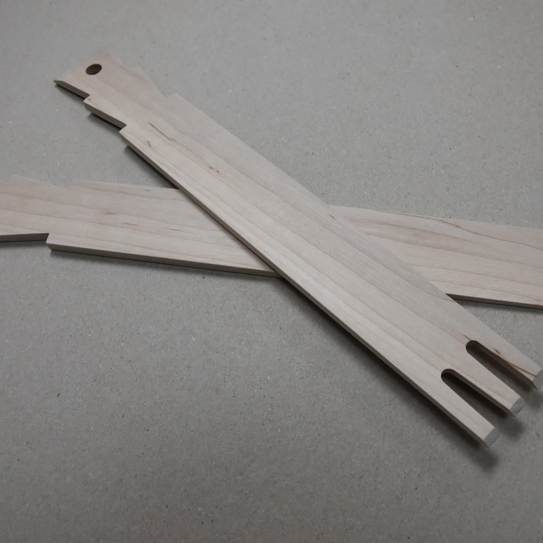 Large Thistle Top Salad Servers - Image 3