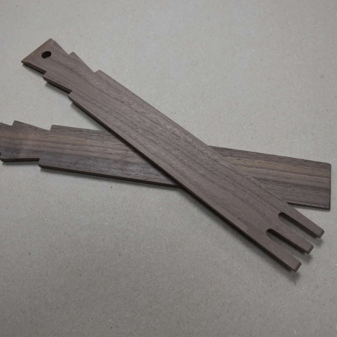 Large Thistle Top Salad Servers - Image 4