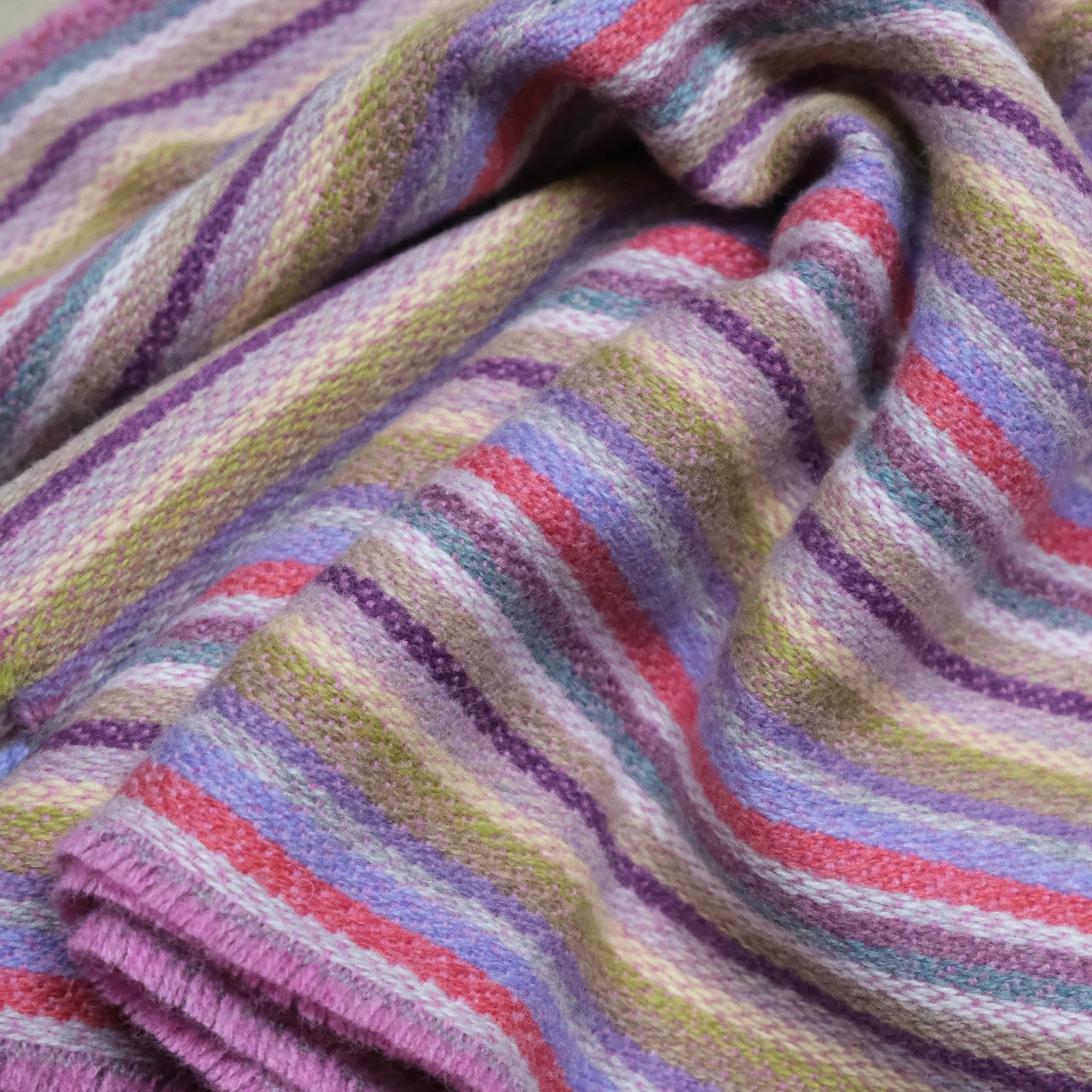 Lulu Merino Striped Scarf - Image 3