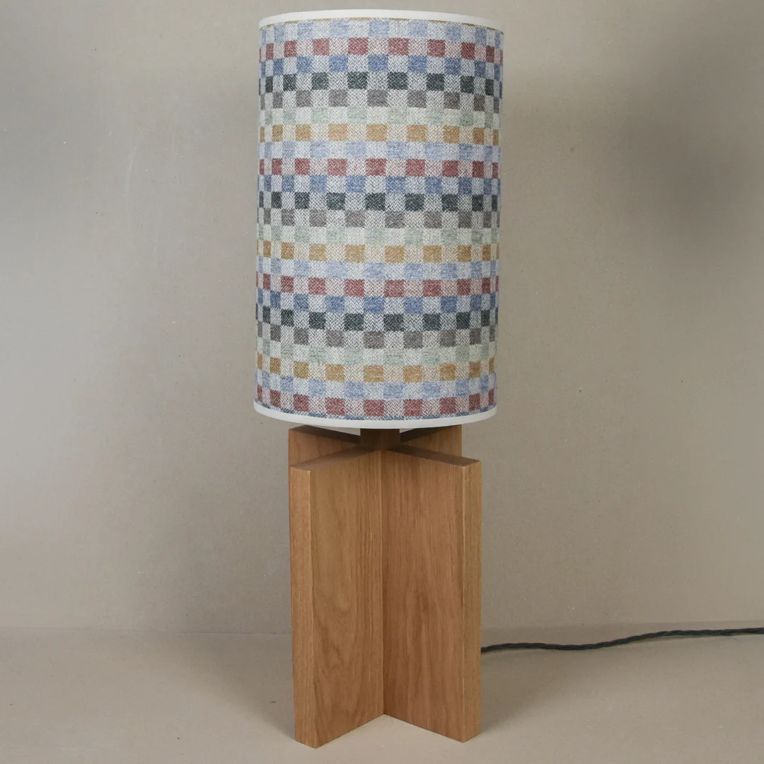 Medium Oak Lamp - Image 2