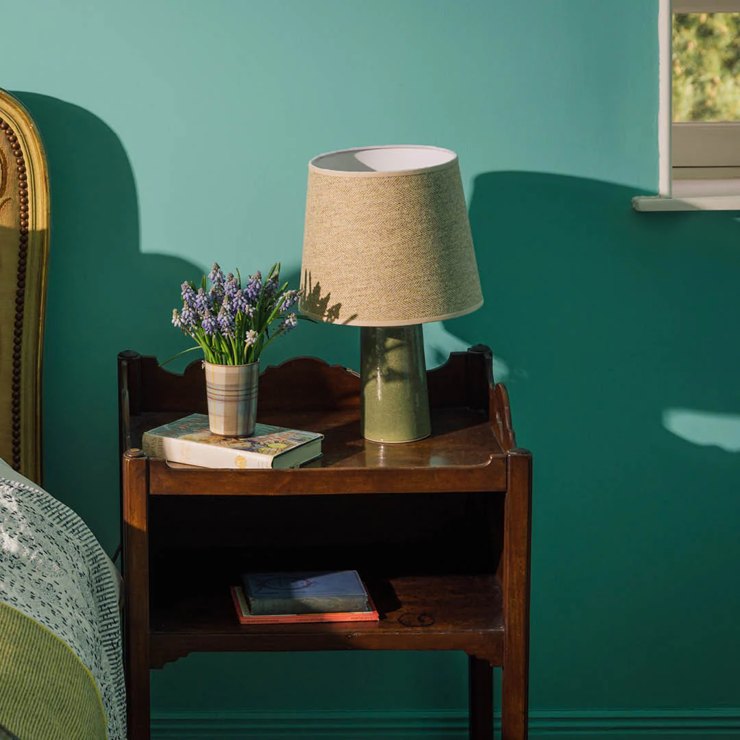 Owl Tweed Small Tapered Lampshade - Image 2