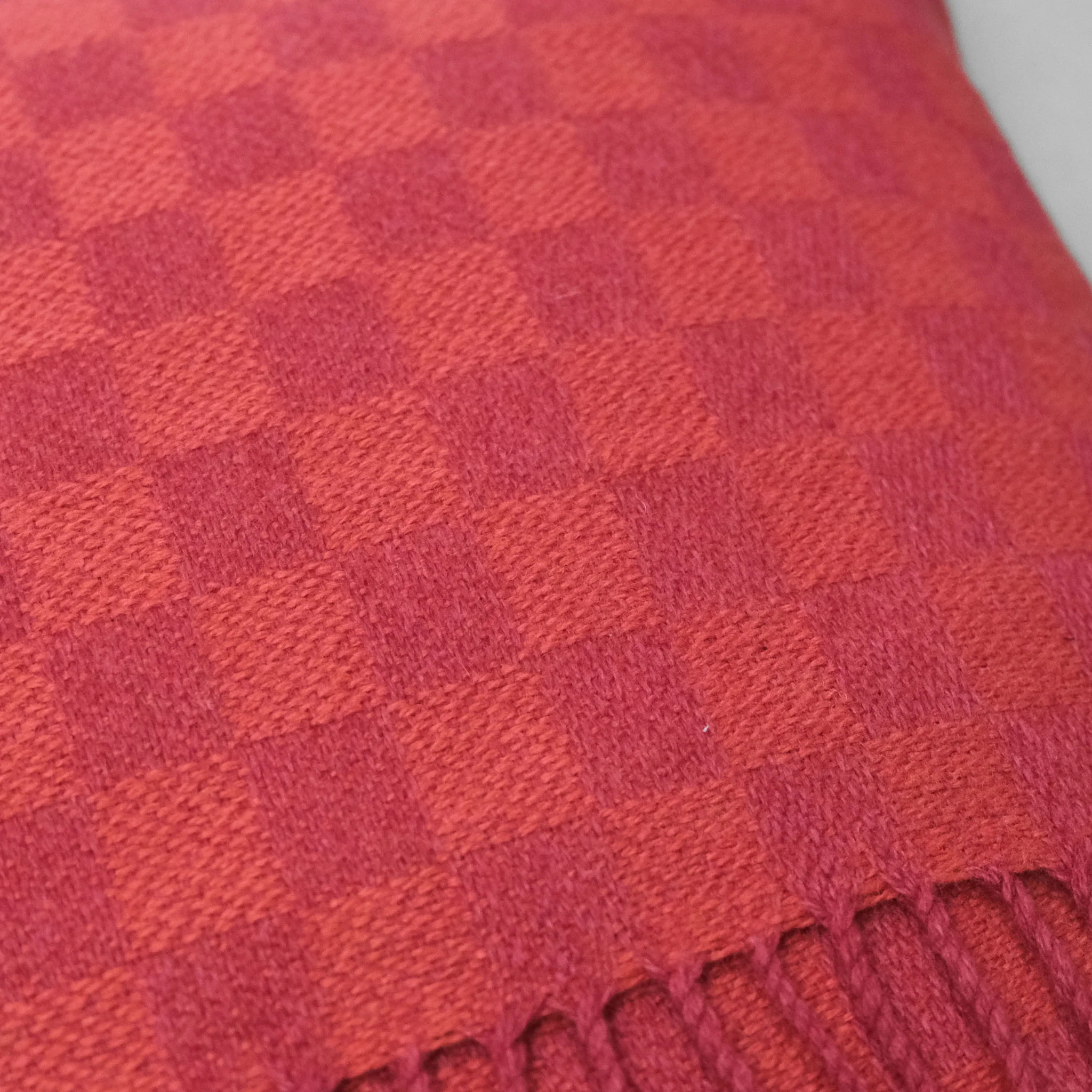 Rose Wool Cotton Cushion Cover - Image 2