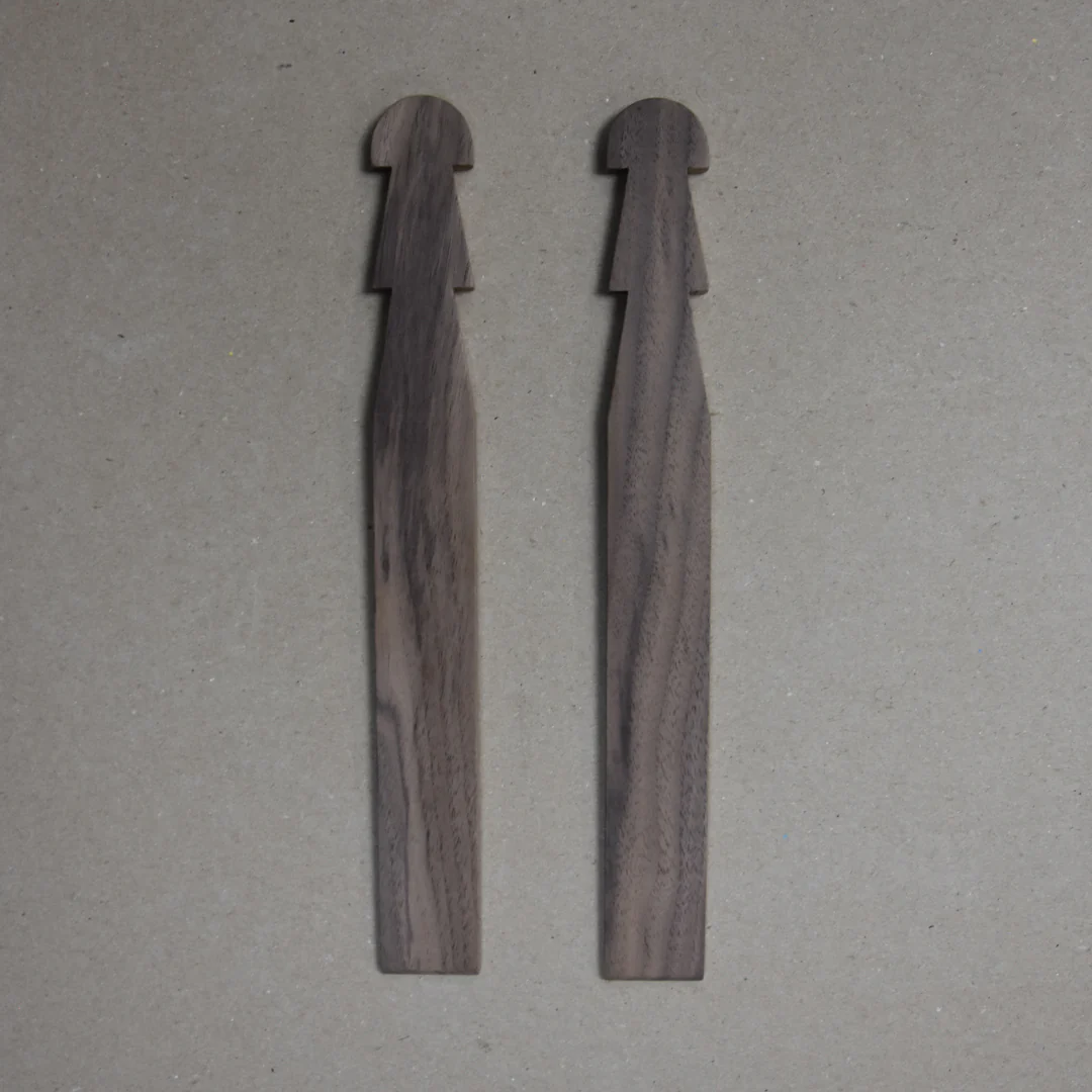 Rounded Thistle Top Salad Servers - Image 2