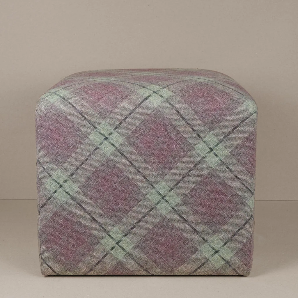 Saltire Cawdor Highland Tweed Cube - Image 3