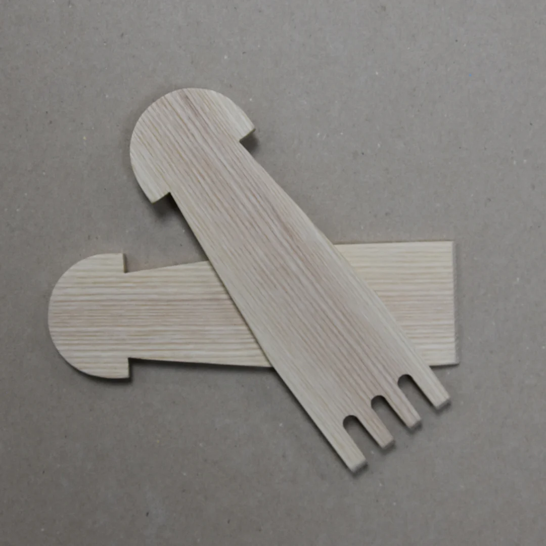 Short Thistle Top Salad Servers - Image 5
