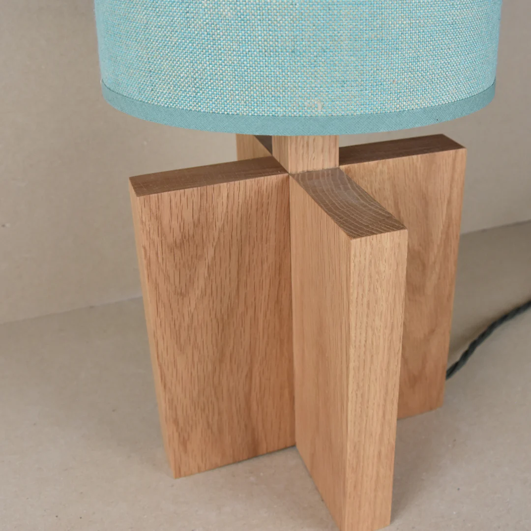 Small Oak Lamp - Image 4