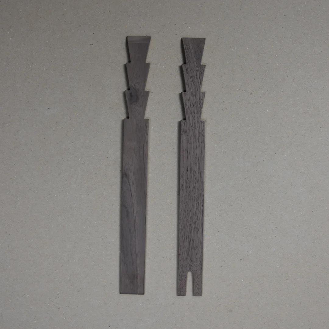 Small Thistle Top Salad Servers - Image 2