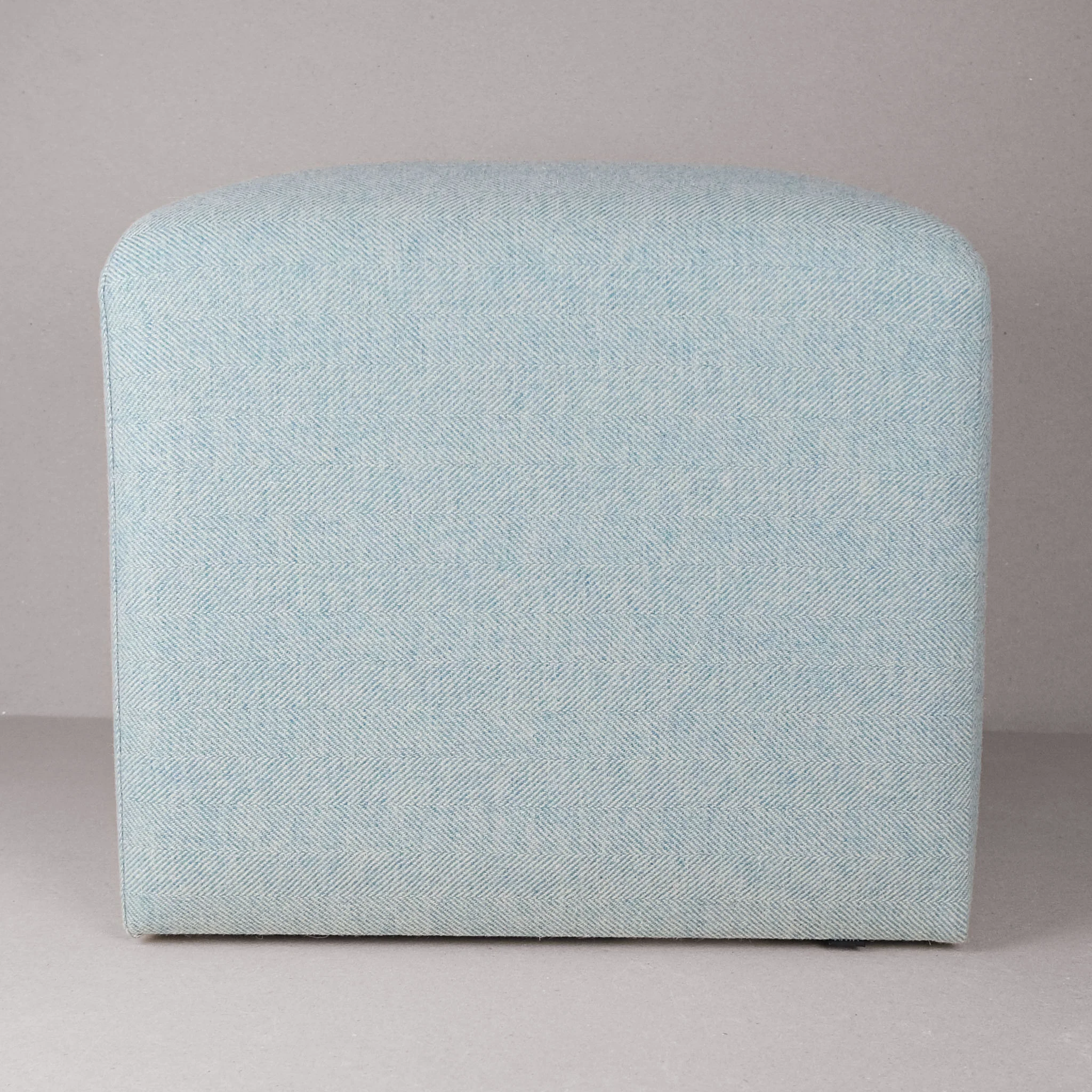 Teal Highland Tweed Cube - Image 2